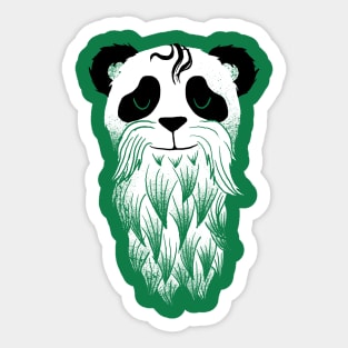 Panda Bear(d) Sticker